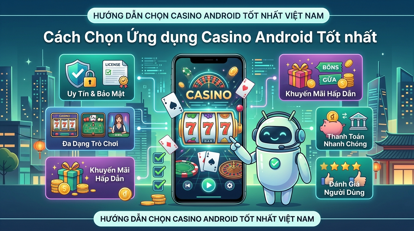 Casino Android Việt Nam: Ứng dụng & Trò chơi tốt nhất 2024