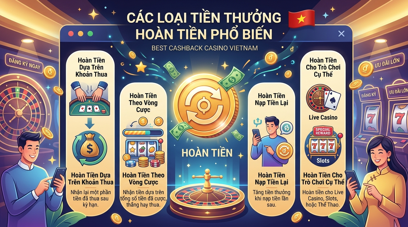 Sòng Bạc Hoàn Tiền Tốt Nhất Việt Nam 2024