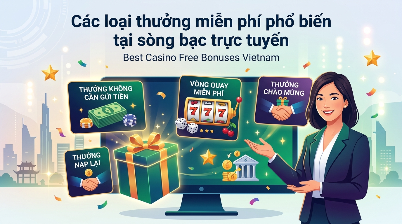 Giới thiệu: Ưu đãi thưởng miễn phí tại sòng bạc trực tuyến Việt Nam