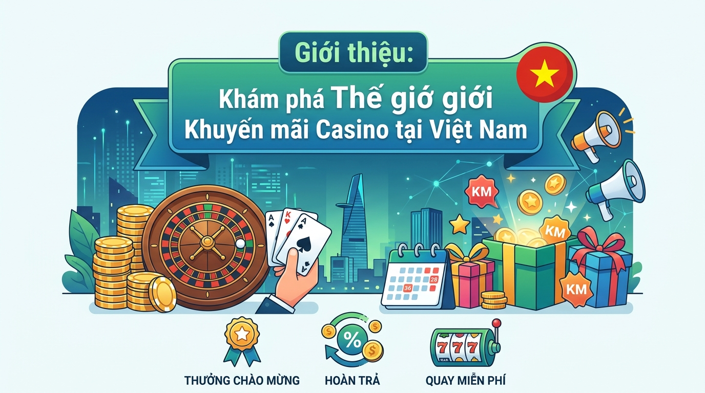 Giới thiệu: Khám phá Thế giới Khuyến mãi Casino tại Việt Nam