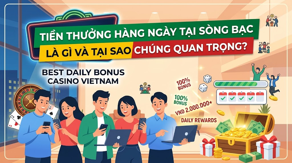 Cách chúng tôi xếp hạng các sòng bạc thưởng hàng ngày tốt nhất tại Việt Nam