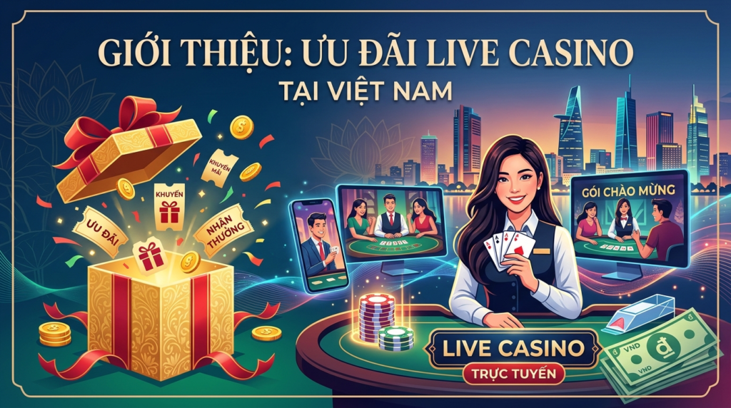 Ưu Đãi Live Casino Hấp Dẫn Nhất Việt Nam 2024