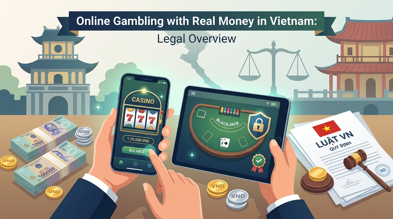 Cờ Bạc Trực Tuyến Với Tiền Thật Ở Việt Nam: Tổng Quan Pháp Lý