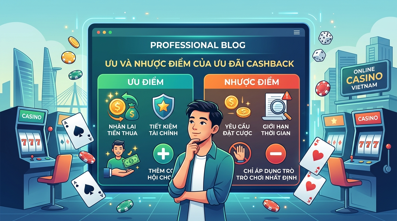 Cách chọn Sòng bạc Cashback phù hợp