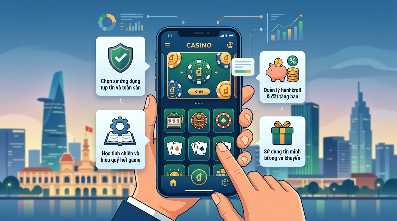 Mẹo Chơi Casino Trực Tuyến Trên Ứng Dụng Hiệu Quả