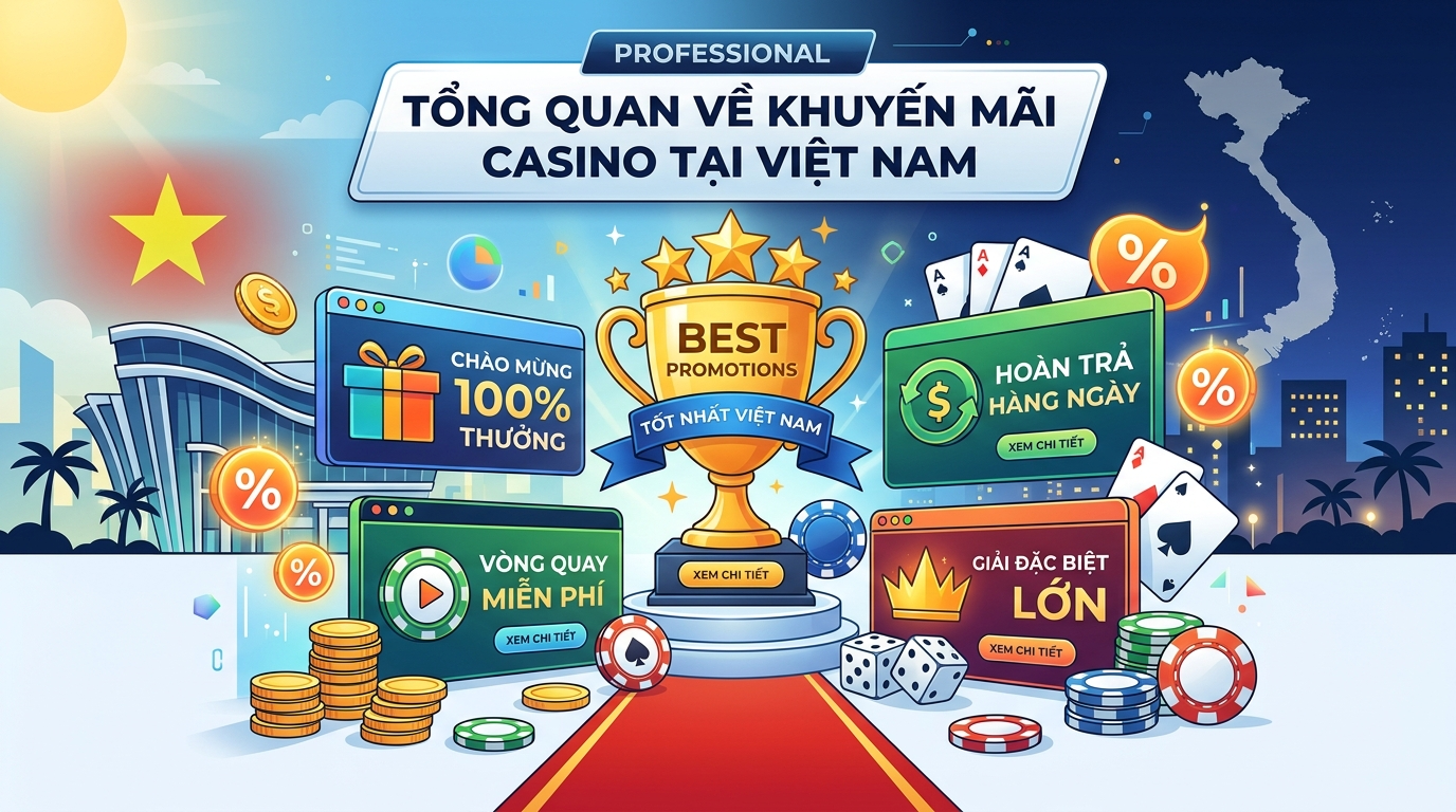 Best Casino Promotion Vietnam: Cách Tìm Và Đánh Giá Khuyến Mãi Tốt Nhất