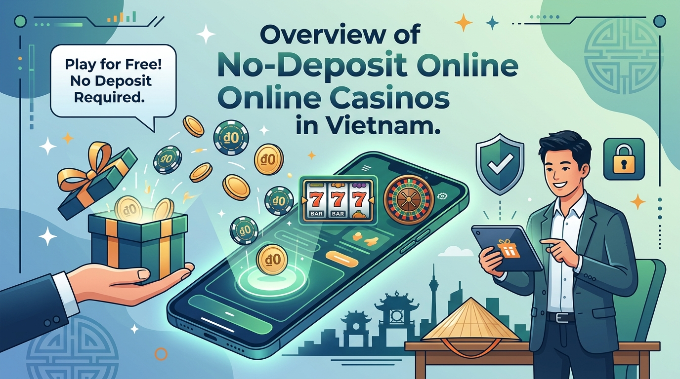 Các Loại Ưu Đãi Thưởng Không Cần Nạp Tiền Phổ Biến tại best no deposit casino Vietnam