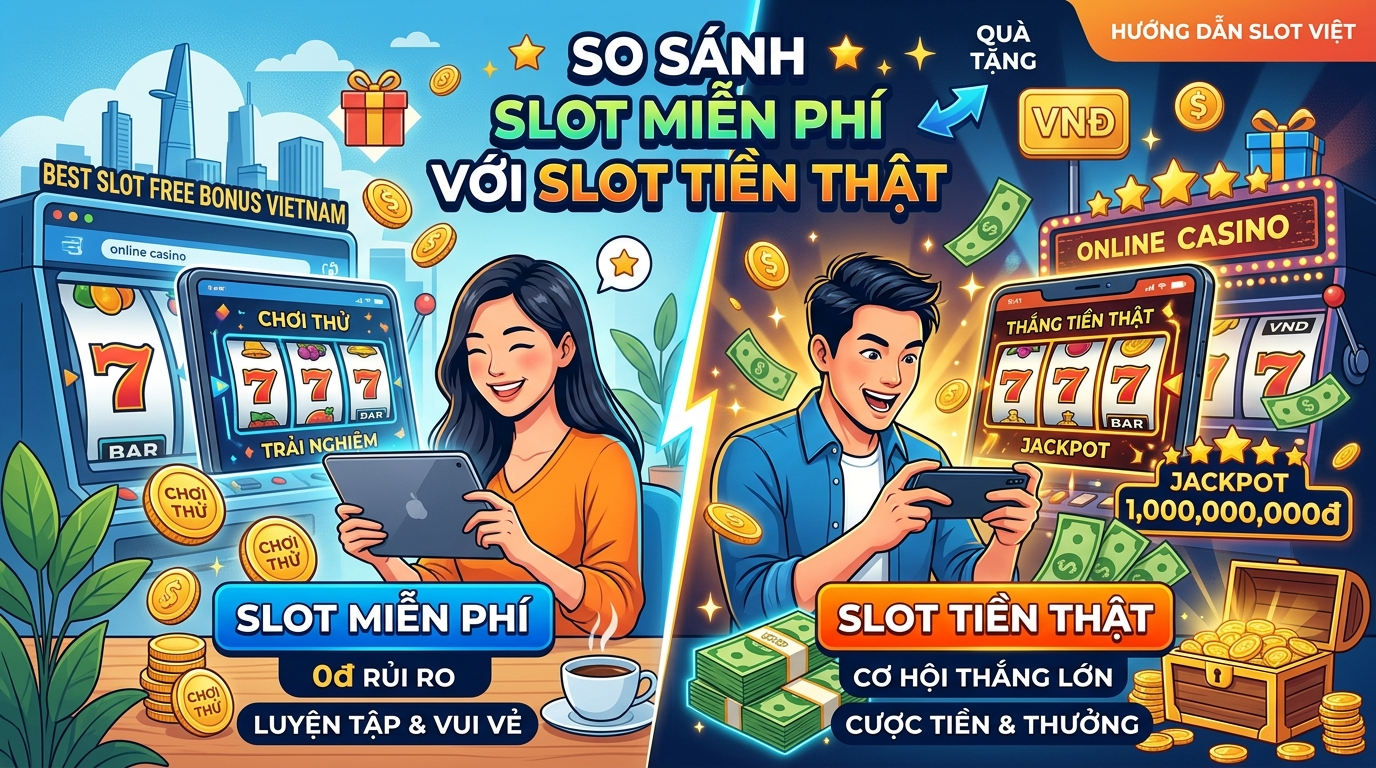 Top Các Casino Trực Tuyến Cung Cấp Slot Miễn Phí Tốt Nhất Tại Việt Nam