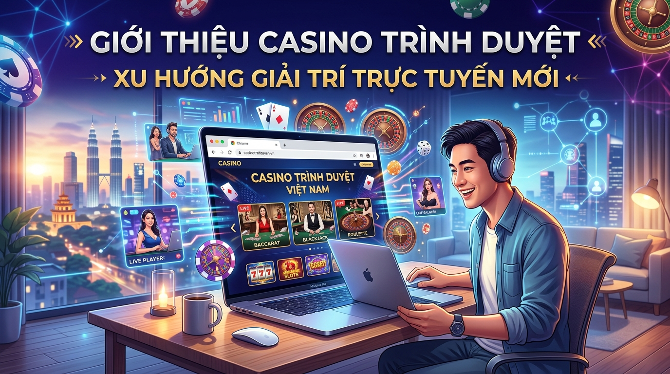 Top các Casino Trình Duyệt Uy tín và Phổ biến nhất tại Việt Nam