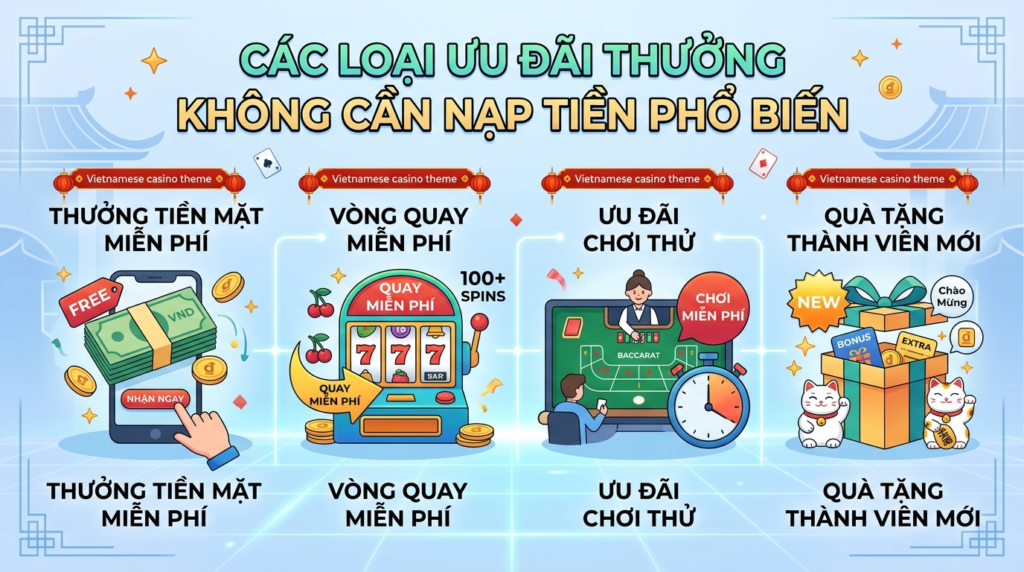 Sòng Bài Trực Tuyến Tốt Nhất Không Cần Nạp Tiền tại Việt Nam