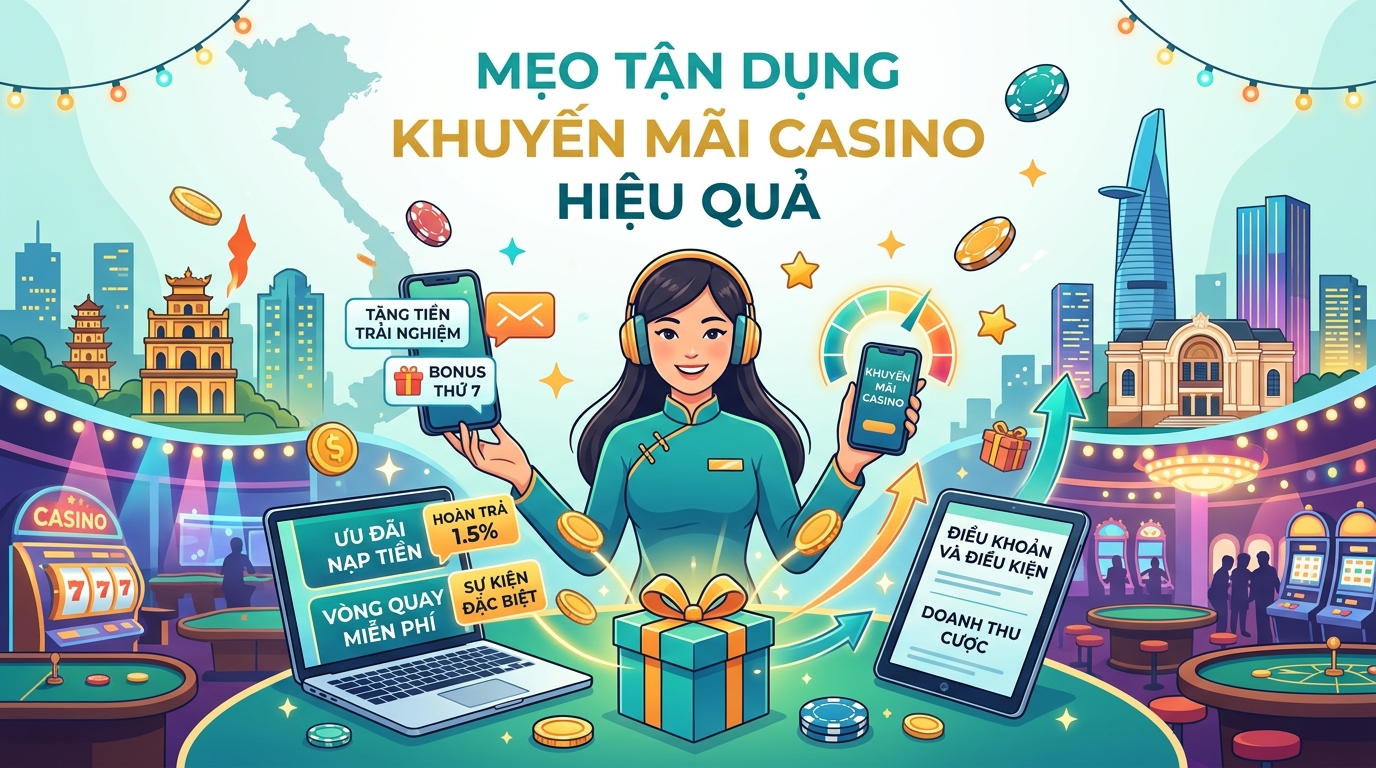 Khuyến Mãi Casino Tốt Nhất Việt Nam: Hướng Dẫn Toàn Diện