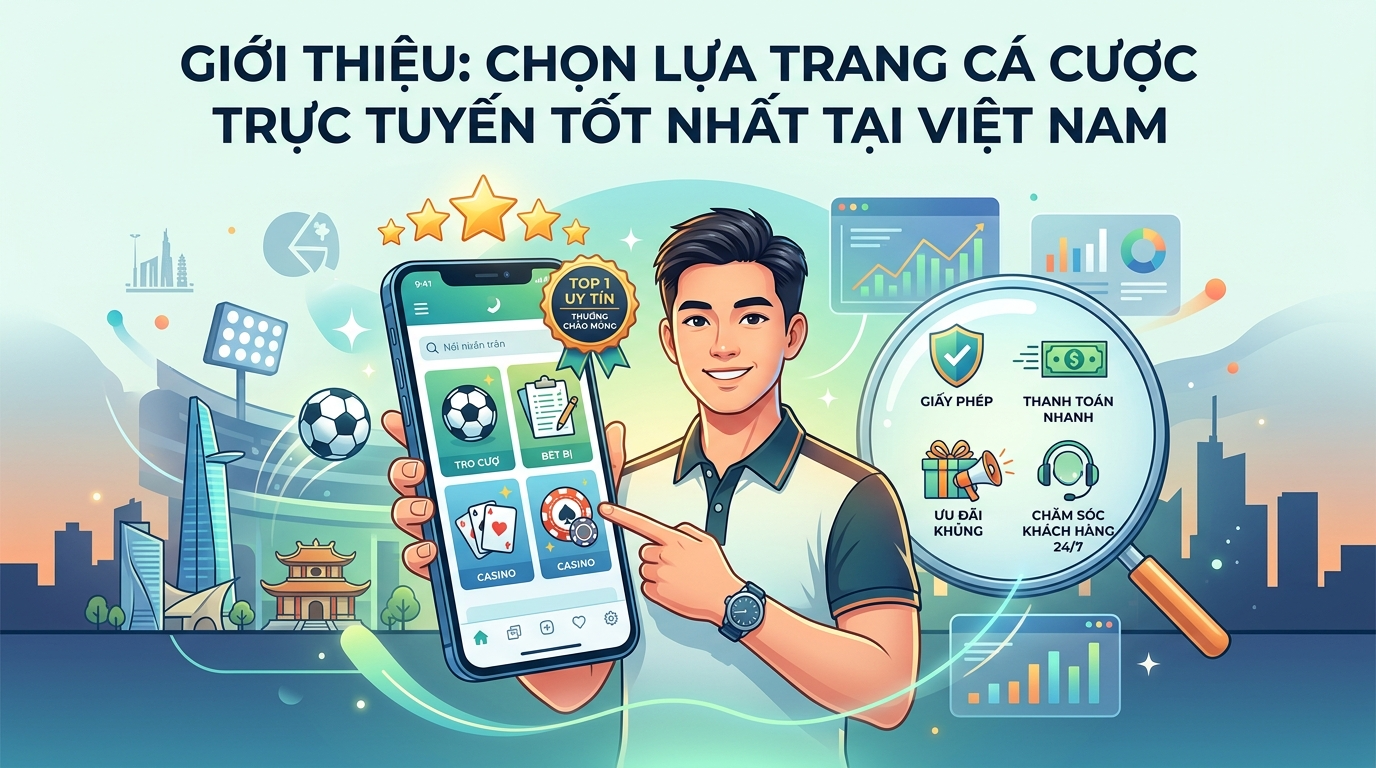 Trang Cá Cược Trực Tuyến Tốt Nhất Việt Nam 2024