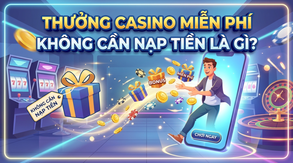 Thưởng Casino Miễn Phí Không Cần Nạp Tiền: Hướng Dẫn Toàn Diện 2024