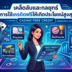 เครดิตฟรีคาสิโนไม่ต้องฝาก: คู่มือฉบับสมบูรณ์ปี 2024