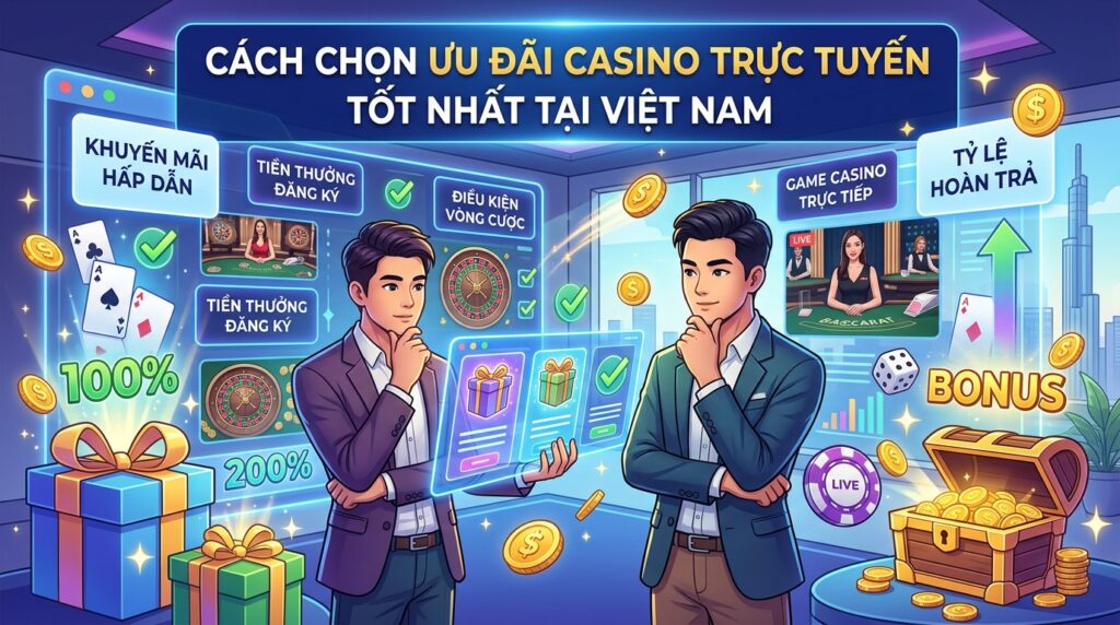 Ưu Đãi Casino Trực Tuyến Hàng Đầu Vietnam 2024
